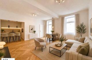 Wohnung kaufen in Kröllgasse 27, 1150 Wien, Balkonliebe inklusive – Top sanierte 3-Zimmer-Altbauwohnung gleich bei der U3