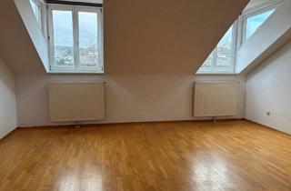 Wohnung mieten in 1140 Wien, NÄHE ALLIANZ-STADION: Schöne 2-Zimmer-DG-Wohnung, Steinhof- und Grünblick, ca. 78qm, WG-geeeignet, unbefristet.