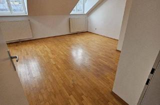 Wohnung mieten in 1140 Wien, NÄHE ALLIANZ-STADION: Gemütliche, sonnige 2-Zimmer-DG-Wohnung, Steinhof- und Grünblick, ca. 78qm, WG-geeeignet, unbefristet.
