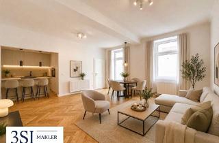 Wohnung kaufen in Kröllgasse, 1150 Wien, Balkonliebe inklusive – Top sanierte 3-Zimmer-Altbauwohnung gleich bei der U3