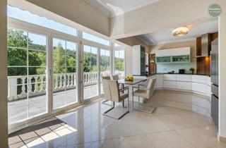 Villen zu kaufen in 3021 Pressbaum, Wienerwald-Idylle für Anspruchsvolle: 6 Zimmer & Wintergarten | Westterrasse, Erdwärme & Doppelgarage