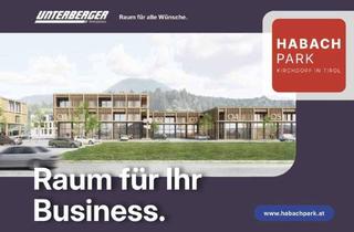 Gewerbeimmobilie kaufen in Habach, 6382 Kirchdorf in Tirol, 7 m Deckenhöhe: Industrie- und Produktionsflächen bis 620 m² BGF im Neubauprojekt Habach Park Kirchdorf/Tirol
