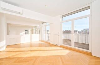 Maisonette mieten in Albertgasse, 1080 Wien, Panoramablick: Maisonettewohnung im DG mit zwei Terrassen & 35m² Studio in der Josefstadt!