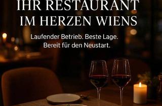 Gewerbeimmobilie kaufen in 1010 Wien, Laufendes Gastro mit Top-Bewertungen zur Übernahme in 1010 Wien