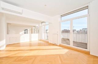 Maisonette mieten in Albertgasse, 1080 Wien, Panoramablick: Maisonettewohnung im DG mit zwei Terrassen & 35m² Studio in der Josefstadt!