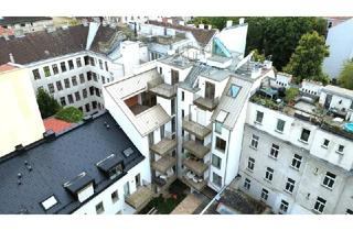 Wohnung kaufen in Mariahilfer Straße, 1060 Wien, Das Stadthaus Miller - Stil trifft Wohlfühlambiente - Großzügige 3 Zimmer mit 2 Außenflächen im Dachgeschoss - Exzellente Lage Nahe Mariahilfer Str. & Westbahnhof