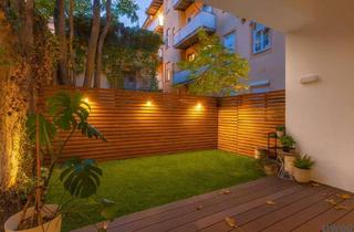 Wohnung kaufen in Garbergasse, 1060 Wien, GARDEN IN THE CITY - ENTZÜCKENDE GARTENWOHNUNG MIT TERRASSE - TEILMÖBLIERT UND KOMPLETTKÜCHE - NÄHE MARIAHILFER STRASSE - SOFORT BEZIEHBAR