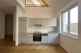 Maisonette mieten in Burggasse, 1070 Wien, UNBEFRISTET - Ruhige und helle 6-Zimmer Maisonette-Wohnung mit Galerie, 2 Terrassen und Gartennutzung in der Burggasse