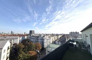 Wohnung kaufen in 1200 Wien, Dachgeschosswohnung ohne Schrägen I 26 m² Panoramaterrasse I Klimaanlage I Separater Küche
