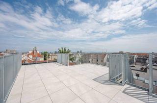 Wohnung mieten in 1100 Wien, ++FonteFlats++ Außergewöhnlicher 4-Zimmer Dachgeschoss-ERSTBEZUG mit großartiger Dachterrasse