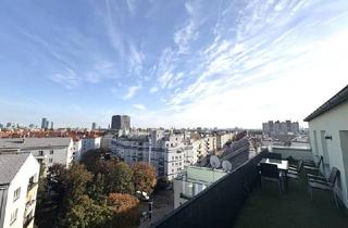 Wohnung kaufen in 1200 Wien, Dachgeschosswohnung ohne Schrägen I 26 m² Panoramaterrasse I Klimaanlage I Separater Küche