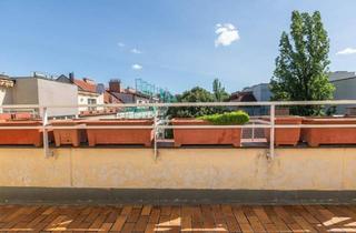 Wohnung kaufen in Rainergasse, 1050 Wien, Rainergasse: Sonnige Dachgeschosswohnung mit 12 m2 Südterrasse und optionalen KFZ-Stellplätzen