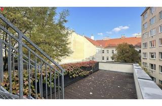 Wohnung kaufen in 1050 Wien, Traumhafte 2-Zimmer-Wohnung mit Loggia und Terrasse Nähe Naschmarkt