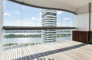 Wohnung kaufen in Wagramer Straße, 1220 Wien, Wohnen am Wasser mit Blick über Wien - provisionsfrei
