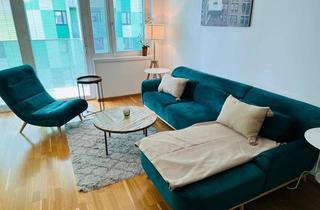 Wohnung mieten in Anna-Hand-Weg, 1030 Wien, Wunderschöne Wohnung mit Loggia / modernes Business Apartment / voll möbliert in Top Lage