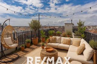 Maisonette kaufen in Reumannplatz, 1100 Wien, Exklusive Dachgeschoss-Maisonette mit 360° Wienblick und drei Terrassen - 1100 Wien