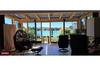 Haus kaufen in 2482 Münchendorf, Ankommen um zu bleiben - Modernes Architektenhaus am türkisblauen Dürrsee; Mietgrund