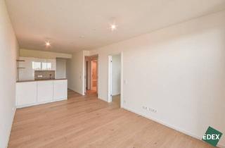 Wohnung mieten in 1020 Wien, ERSTBEZUG: Traumhafte 2-Zimmer Wohnung mit großem Balkon und Fernblick | GRÜNBLICK |