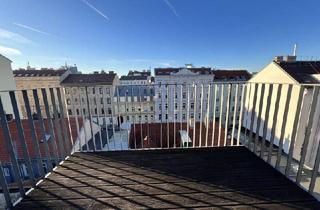 Maisonette kaufen in 1100 Wien, Lichtdurchflutete Maisonette-Wohnung im Dachgeschoss: 4-Zimmer mit großzügiger Terrasse