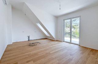 Wohnung kaufen in 1130 Wien, PREISREDUKTION! Modernes Wohnen mit Stil - Dachgeschoß mit Terrasse und Raumhöhen bis 3,60 m - Top 6 (Top 5)