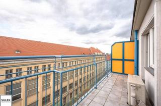 Wohnung mieten in 1090 Wien, Single-Dachgeschoss-Wohnung mit Terrasse in Bestlage des 9. Bezirks!