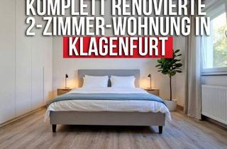 Wohnung kaufen in Berg, 9020 Klagenfurt, Hochwertig sanierte 2-3 Zimmer-Wohnung mit Balkon & Lift in Toplage Klagenfurt