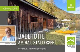 Haus kaufen in 4830 Hallstatt, Einzigartig: Hütte und Badeplatz direkt am Hallstättersee.