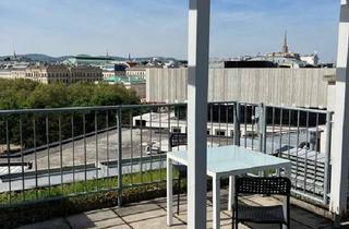 Wohnung mieten in Schwarzenbergplatz, 1040 Wien, 1040! LIVING in the CITY mit KARLSKIRCHENAUSSICHT! Schöne 3-Zimmer Wohnung mit Gemeinschaftsterrasse!