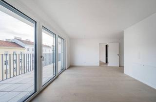 Wohnung mieten in Wiedner Hauptstraße, 1050 Wien, Moderne Stadtwohnung im 6. Stock mit Balkon – Erstbezug