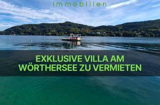 Haus mieten in 9201 Krumpendorf, EXKLUSIVE VILLA IN KRUMPENDORF - LUXUS. STIL. REPRÄSENTANZ.