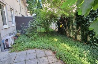 Wohnung kaufen in 1110 Wien, Schattige Souterrainwohnung mit kleinen Eigengarten