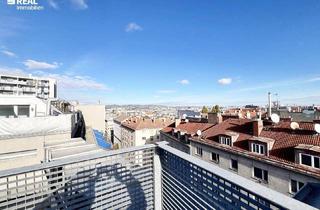 Wohnung kaufen in 1050 Wien, 3 Zimmer Traumloggiawohnung mit Wienblick