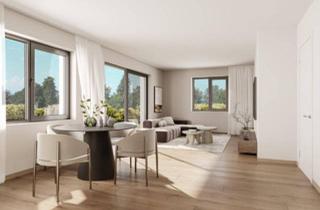 Wohnung kaufen in 4893 Zell am Moos, Blick auf den Irrsee! Moderne 3 Zimmer Wohnung mit großem Garten und Südbalkon