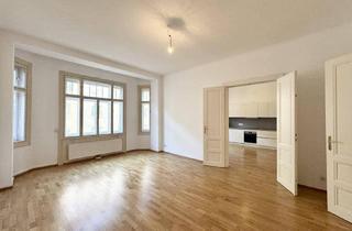 Wohnung mieten in Untere Weißgerberstraße, 1030 Wien, Wunderschöner Stil-Altbau mit Erker! 3 Zimmer plus separate Küche nächst Kunst Haus