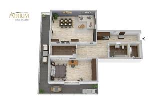 Wohnung kaufen in 1180 Wien, Lichtdurchflutete 2-Zimmer-Dachgeschosswohnung mit 40 m² Terrasse in ruhiger Lage