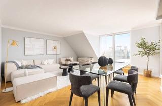 Penthouse kaufen in 1040 Wien, PENTHOUSE MIT TRAUMHAFTER TERRASSE AUF EINER EBENE