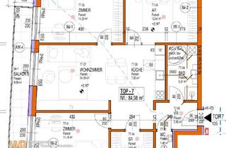 Wohnung kaufen in 2425 Nickelsdorf, Erstbezug Südwest-Ausrichtung, 85m² WFL + Balkon 9m², 24m² WZ mit offener Küche & 3 Zimmer, 60m² PKW-Stellplatz