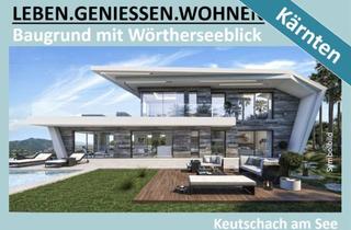 Grundstück zu kaufen in 9074 Keutschach, BAUGRUND MIT WÖRTHERSEEBLICK