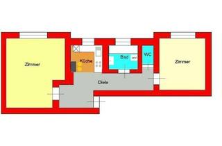 Wohnung mieten in Schanzelgasse, 8010 Graz, Sanierte 2-Zimmer DG-Wohnung mit Gartennutzung bei UNI und LKH