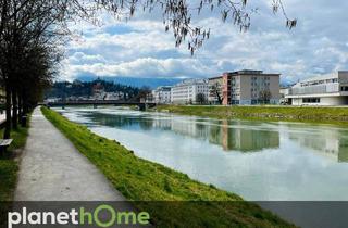 Wohnung kaufen in 5020 Salzburg, Altbauwohnung mit Salzachblick für Vorstadt-Liebhaber am Mayburger-Kai