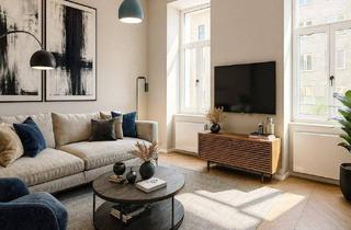 Wohnung kaufen in 1140 Wien, Südseitig ausgerichtete Altbauwohnung – stilvoll saniert, Ruhelage