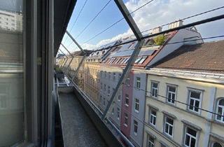 Wohnung mieten in Karmelitermarkt, 1020 Wien, 2-ZIMMER DACHGESCHOSSWOHNUNG NAHE WU UND WEBSTER UNI verfügbar ab Dezember 2025