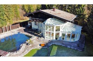 Haus kaufen in 6393 Sankt Ulrich am Pillersee, Objekt Nr.: P1119:St. Ulrich a.P. - Außergewöhnliches Landhaus mit Einliegerwohnung, Schwimmteich und stilvollem Wintergarten in Traumlage