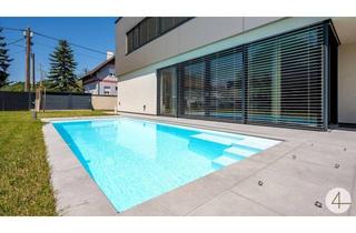 Villen zu kaufen in 1220 Wien, Lebenstraum - Lebensraum - die Karibik kann warten - Luxuriöse Villa mit Grünblick - sonnige Ausrichtung - Salzwasserpool - Lift - 5 Schlafzimmer