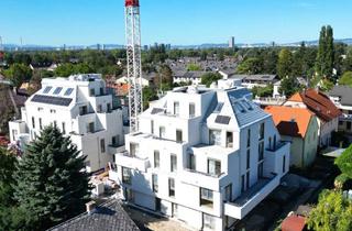 Wohnung kaufen in Khuenweg, 1220 Wien, Herbstaktion! Happy to be here! Klimaaktiv Bronze / Kompakt / 3 Zimmer / Großer Süd-Balkon! TOP Neubauprojekt im Grünen + Perfekte Raumaufteilung + Luftwärmepumpe und Solaranlage + Grün- und Ruhelage + Garage!