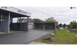 Gewerbeimmobilie kaufen in 8443 Pistorf, PHÄNOMENAL! Modernisierte Tankstelle mit Waschanlage & Snackbereich – Perfekte Lage, großes Potenzial!