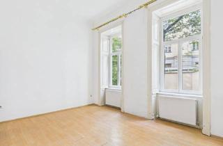 Wohnung kaufen in Hebragasse, 1090 Wien, Sehr helle sanierungsbedürftige 3-Zimmer-Altbauwhg. nur 3 Minuten von der U-6 Alserstraße entfernt