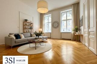 Wohnung mieten in Roßauer Gasse, 1090 Wien, Rarität im Servitenviertel – Stilvolle 3-Zimmer-Altbauwohnung mit Charme
