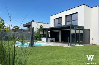 Einfamilienhaus kaufen in 2231 Strasshof an der Nordbahn, Wohnen auf höchstem Niveau | Traumhaus mit vielen Extras | 2 Badezimmer | Garage | Luftwärmepumpe | Klimaanlage | Pool | Fußbodenheizung | ca. 201,67 m2 Wohnfläche |