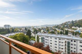 Wohnung kaufen in 4040 Linz, Attraktive Garçonnière mit unglaublichem Fernblick in 4040 Linz Dornach !